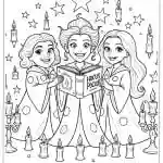 Hocus Pocus Coloring Pages 18 featured image