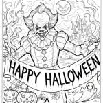 Pennywise Coloring Pages 20 featured image