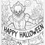 Pennywise Coloring Pages 20 featured image