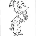Phineas And Ferb Coloring Pages 1 featured image