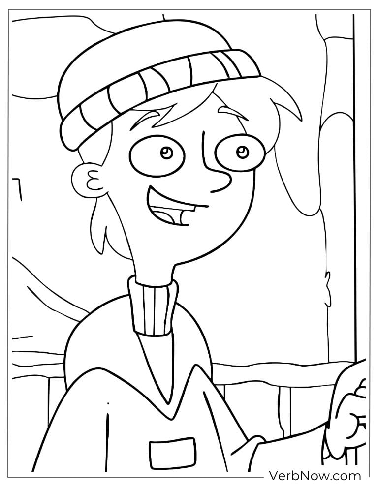 Buford grins mischievously, ready for fun