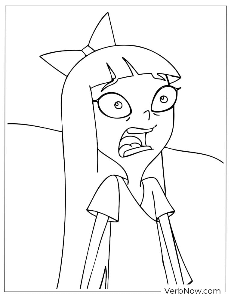 Candace looks shocked and surprised