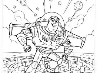 Pixar Coloring Pages 4 featured image
