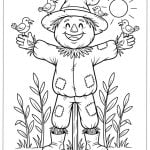 Scarerow Coloring Pages 6 featured image