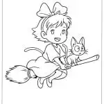 Studio Ghibli Coloring Pages 20 featured image