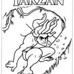 Tarzan Coloring Pages 22 featured image