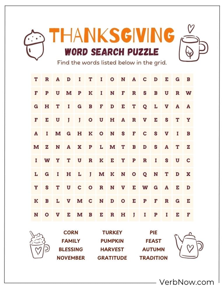 Thanksgiving Puzzles 20