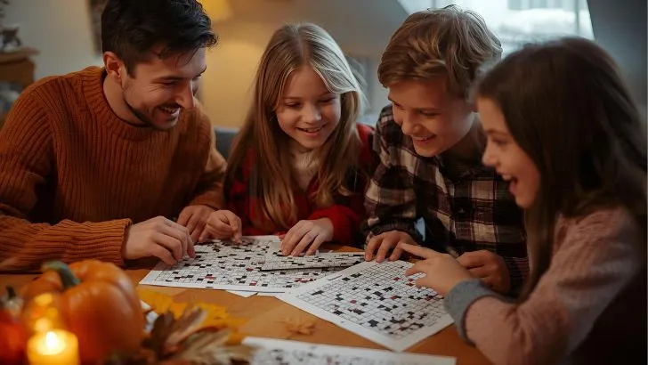 Free Fall Puzzles for Kids and Families (100% Printable PDF) fall puzzles printable