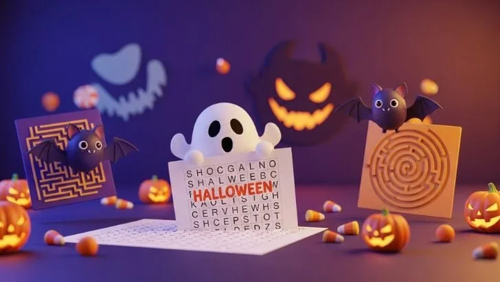 Free Fall Puzzles for Kids and Families (100% Printable PDF) fall puzzles