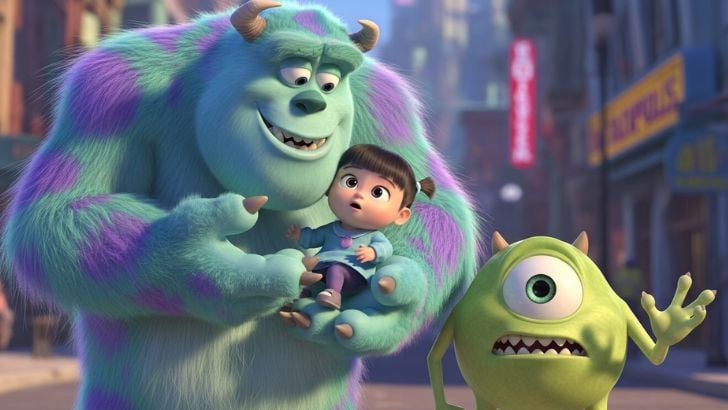 monsters inc coloring sheets