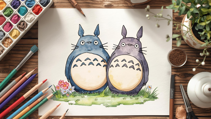 printable studio ghibli coloring pages