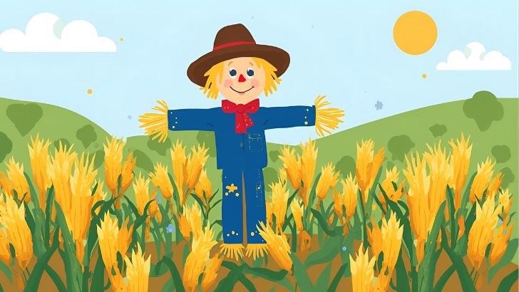 scarecrow coloring sheets