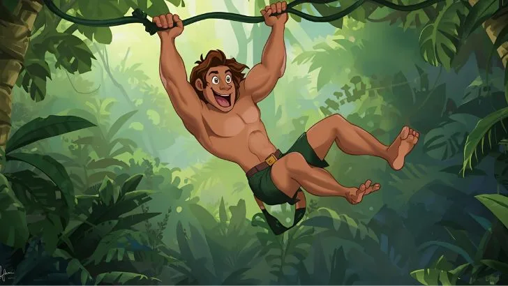Free Tarzan Coloring Pages (100% Printable PDF) tarzan