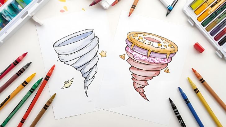 tornado coloring sheets