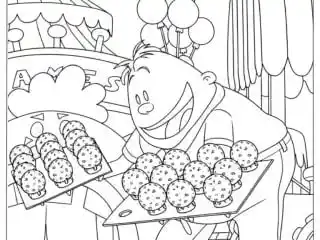 Captain Underpants Coloring Pages 15