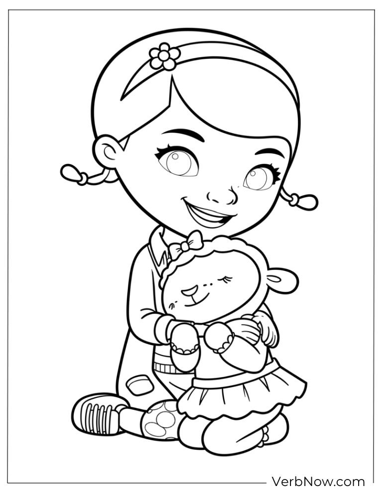 doc mcstuffins coloring page 10 of 22 &mdash; free printable, US Letter