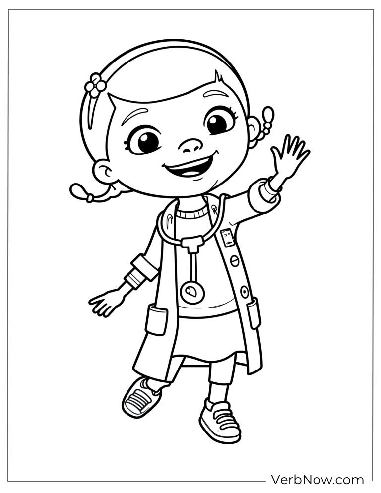 doc mcstuffins coloring page 11 of 22 &mdash; free printable, US Letter