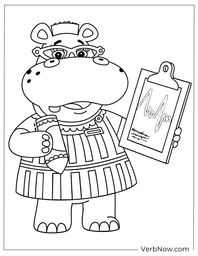 doc mcstuffins coloring page 17 of 22 &mdash; free printable, US Letter