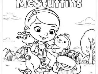 Doc Mcstuffins Coloring Pages 19