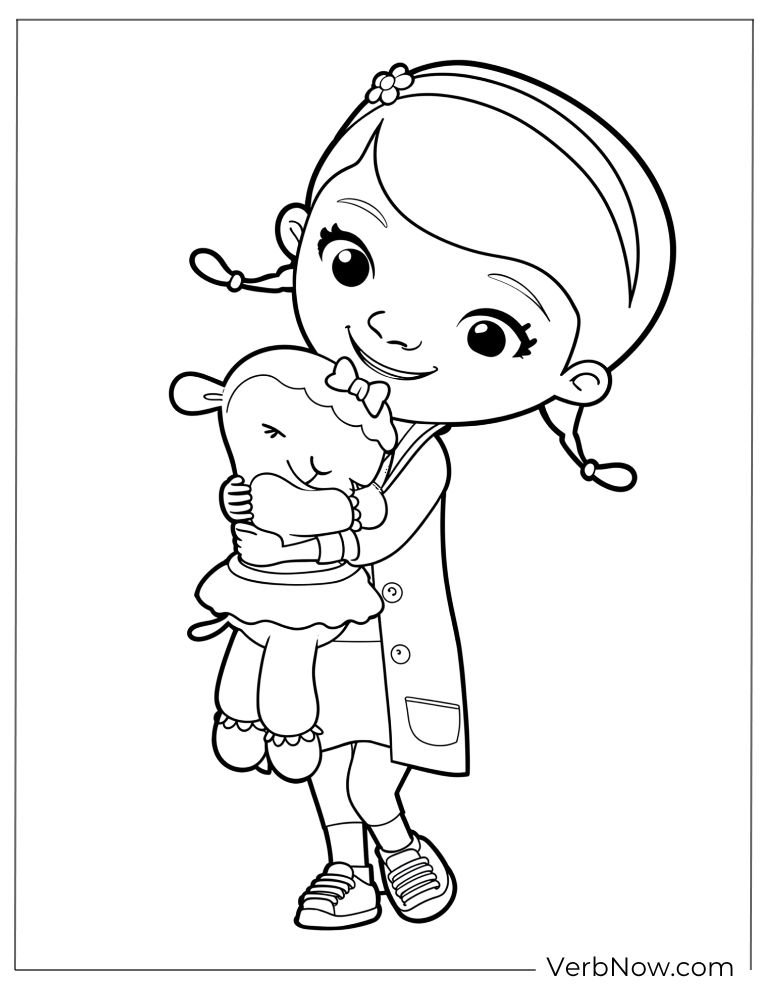 doc mcstuffins coloring page 2 of 22 &mdash; free printable, US Letter