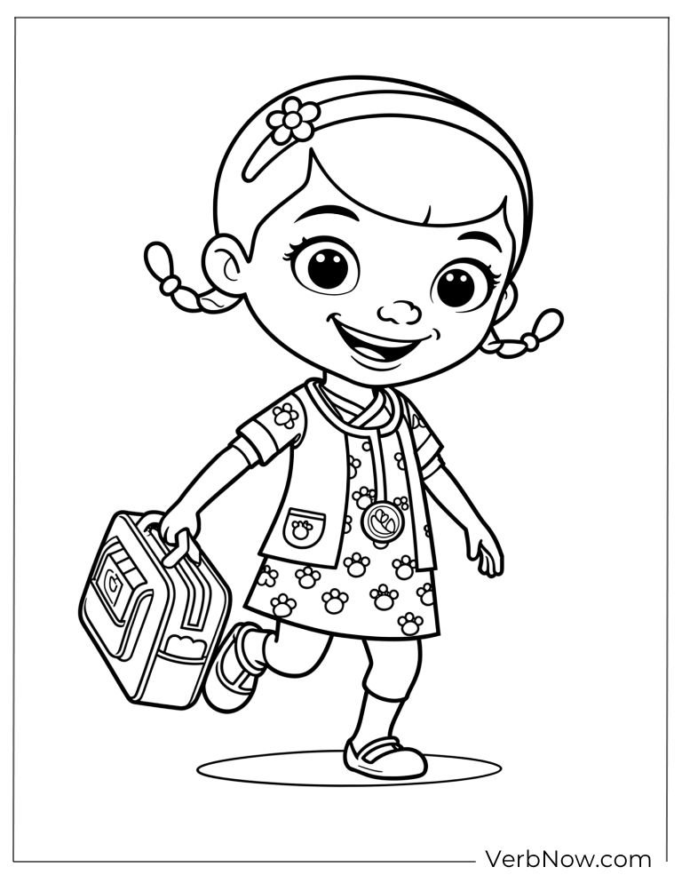 doc mcstuffins coloring page 20 of 22 &mdash; free printable, US Letter