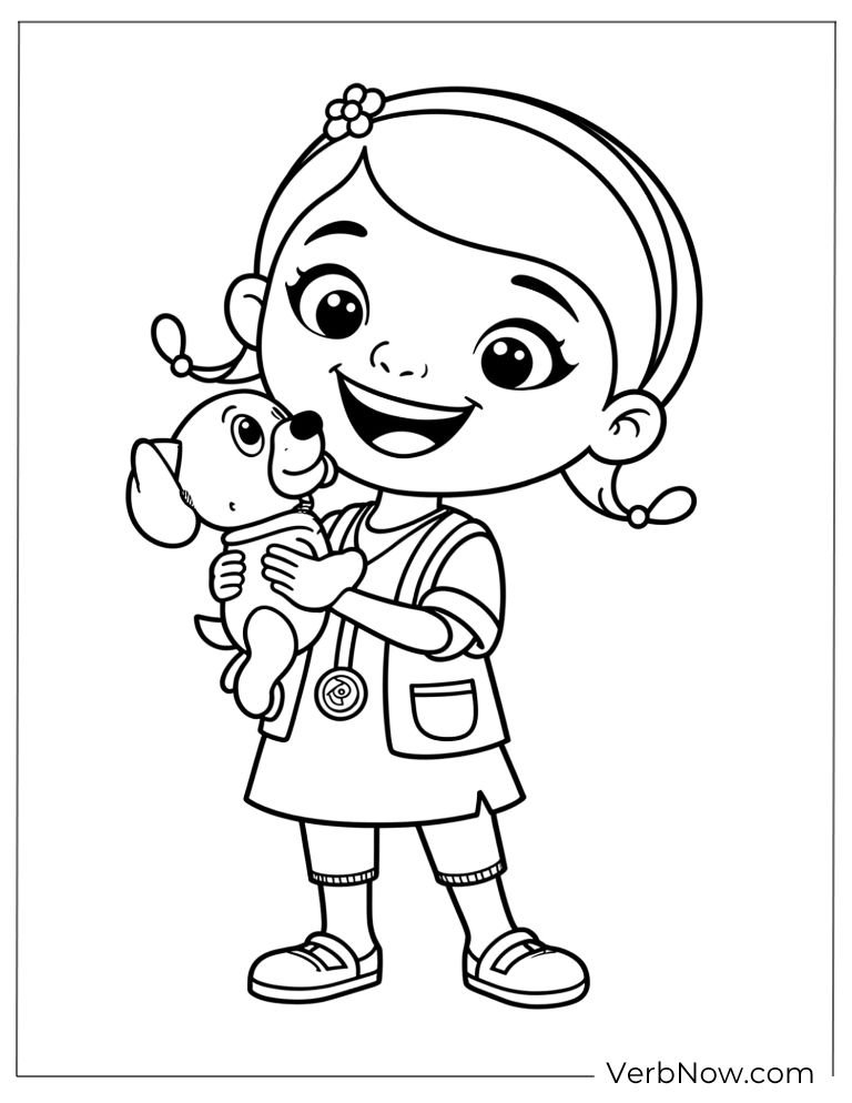 doc mcstuffins coloring page 21 of 22 &mdash; free printable, US Letter