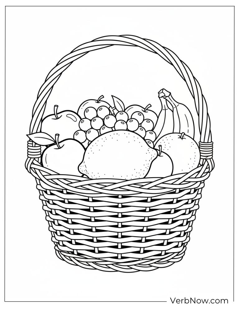 22 Free Lemon Coloring Pages For Kids (Printable PDF) lemon coloring page 18 of 22 — free printable, US Letter