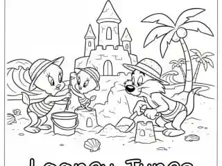 Looney Tunes Coloring Pages 1