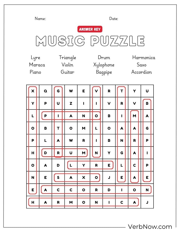 music puzzle 9