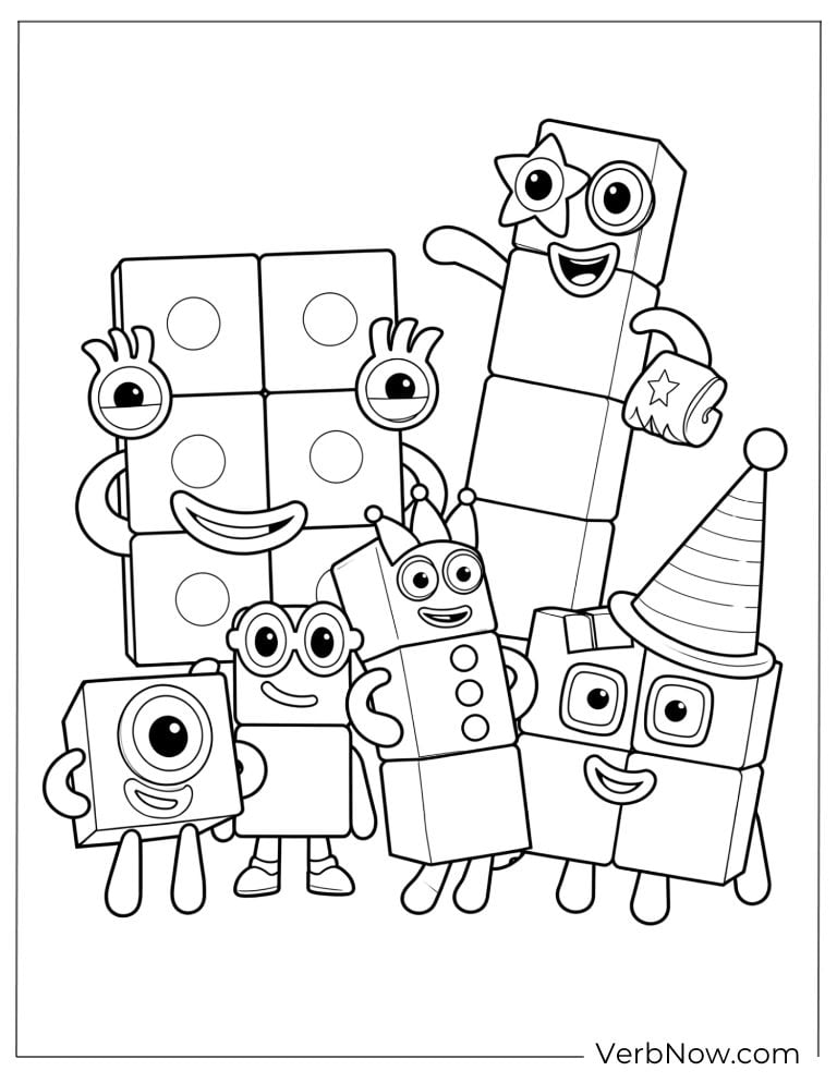 numberblocks 4