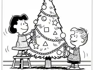Peanuts Coloring Pages 20