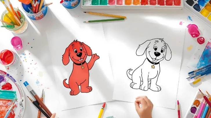 clifford coloring sheets