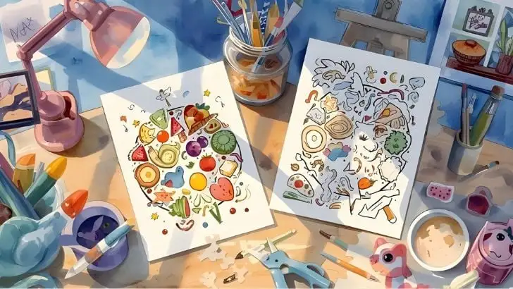 10+ Free Food Puzzles For Fun (100% Printable PDF) food puzzle for kids