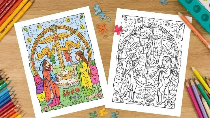 10+ Free Christian Puzzles For Kids (100% Printable PDF) free christian puzzles