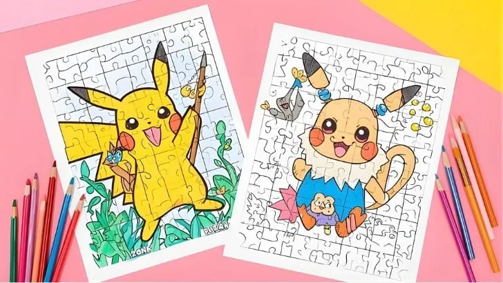 pokemon puzzles free