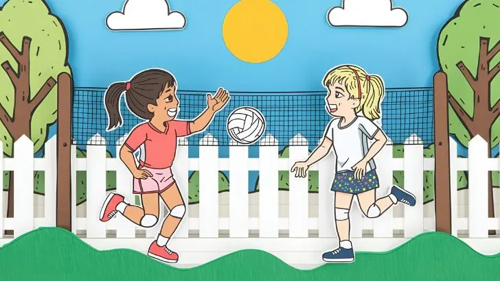 22 Free Volleyball Coloring Pages (100% Printable PDF) printable volleyball coloring pages