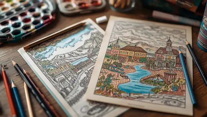 22 Free Vintage Coloring Pages For Kids (100% Printable PDF) vintage coloring sheets 1