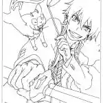 Blue Exorcist Coloring Pages 17 featured image