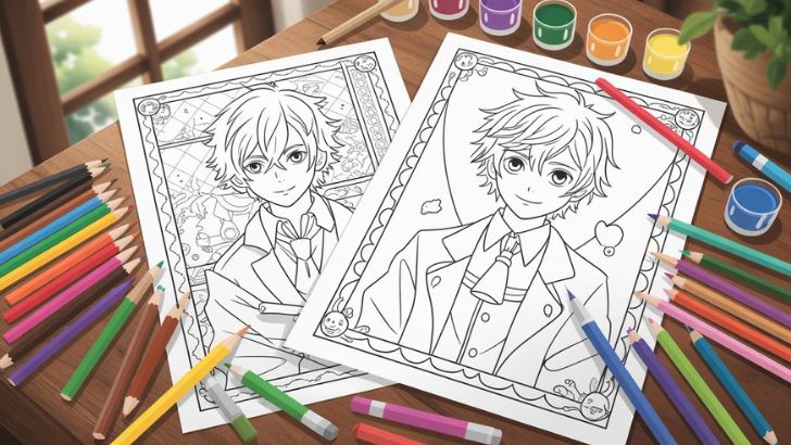 Bungou Stray Dogs Coloring sheest