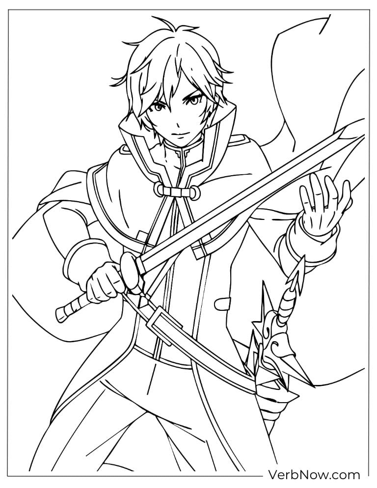 22 Free Doc McStuffins Coloring Pages (100% Printable PDF) Anime Swordsman Coloring Page for Kids