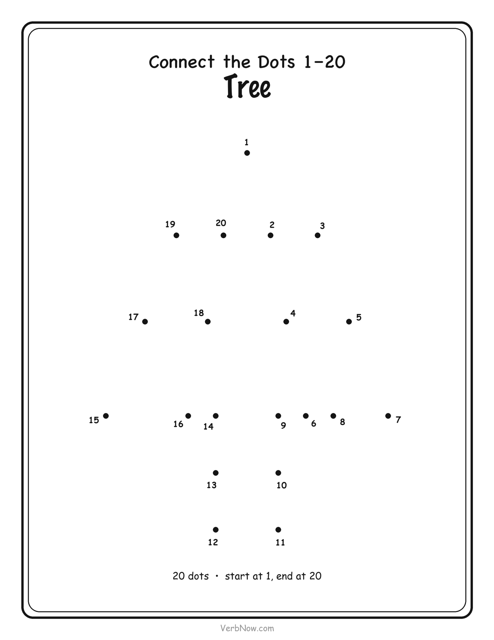 Dot to Dot Tree