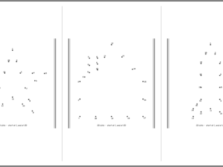 Three dot-to-dot printables side by side: star, house, and rocket, each numbered 1 to 20